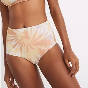 NWT Madewell High Waisted Retro Bikini Bottom